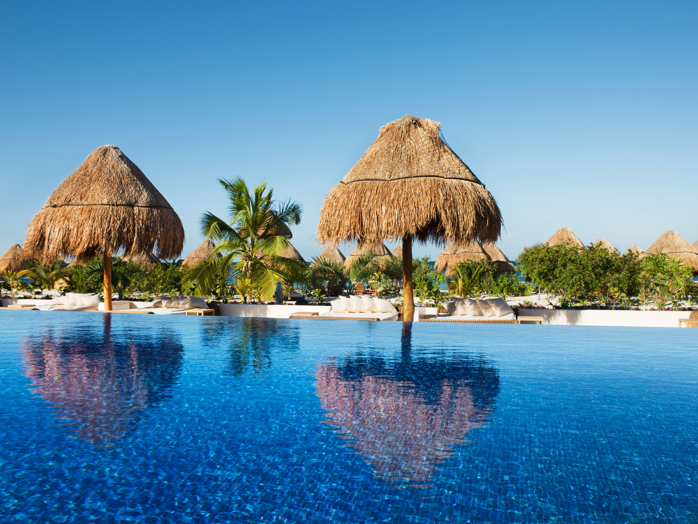 Enjoy a beachfront break as a couple in Playa Mujeres